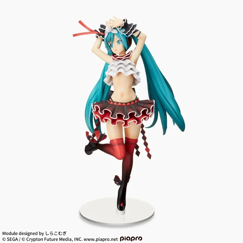 SEGA Oryginalna figurka Vocaloid Hatsune Miku Project Diva Mega 39's SPM Bless You Ver 24cm Model Toy Figures Prezent urodzinowy