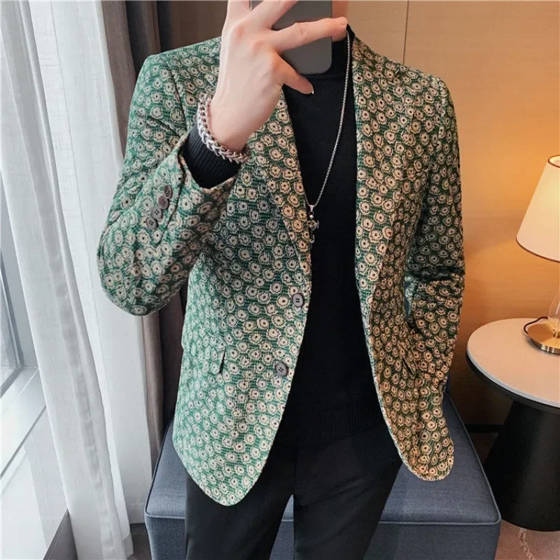 High Quality Man Coat Printed Jacket for Men Cheap Clothes Offer Original Brands Trendy New In Y2k Stylish Fast Delvery Harajuku