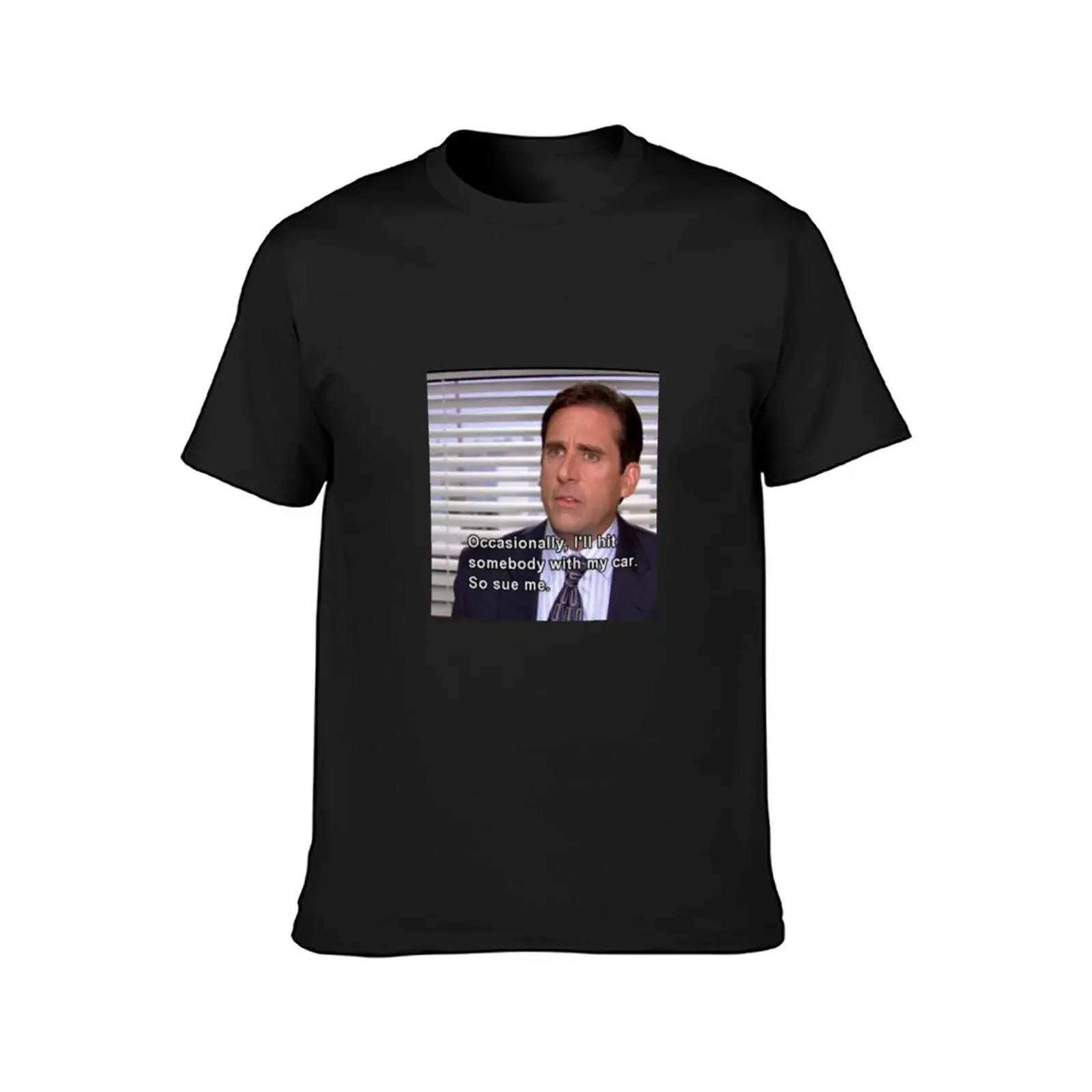 The Office Quote- Michaels Flaws T-Shirt rapper graphic tees blacks Aesthetic clothing men t shirt