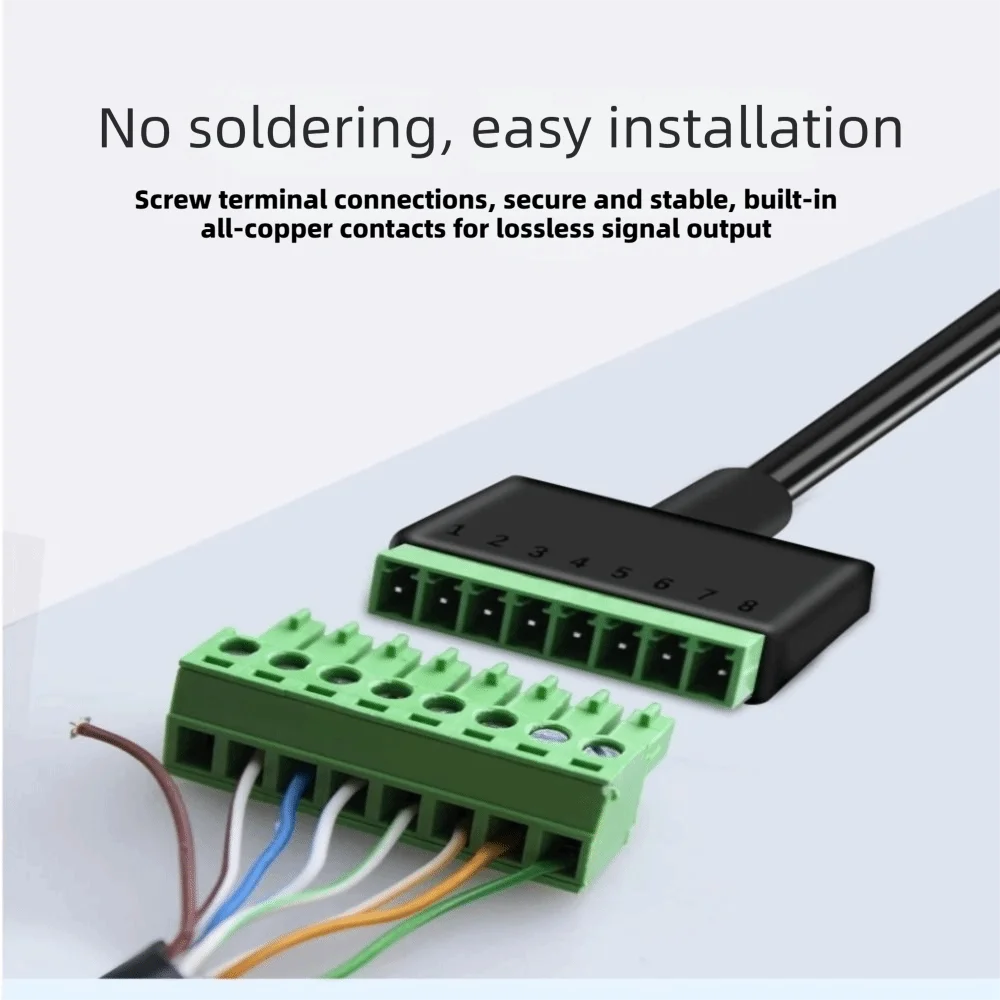 With 5 Pin Screw USB Connector Type a Male/Female 5 Pin USB Plug With Shield Solderless 5 Pin Screw Terminal Keyboard