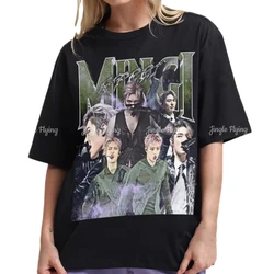 Mingi Ateez Inspired Vintage Concert Tshirt World Tour Kpop Unisex Graphic Shirt