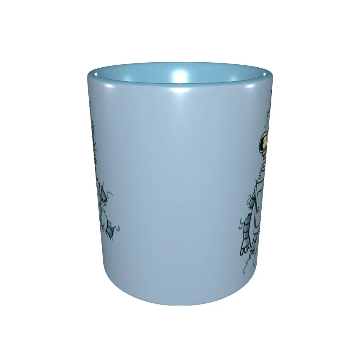 Futuramas Benders Hiding In The Bushes Futuramas Benders Hiding In The Bushes Merch Coffee Mug Funny Cup Gift