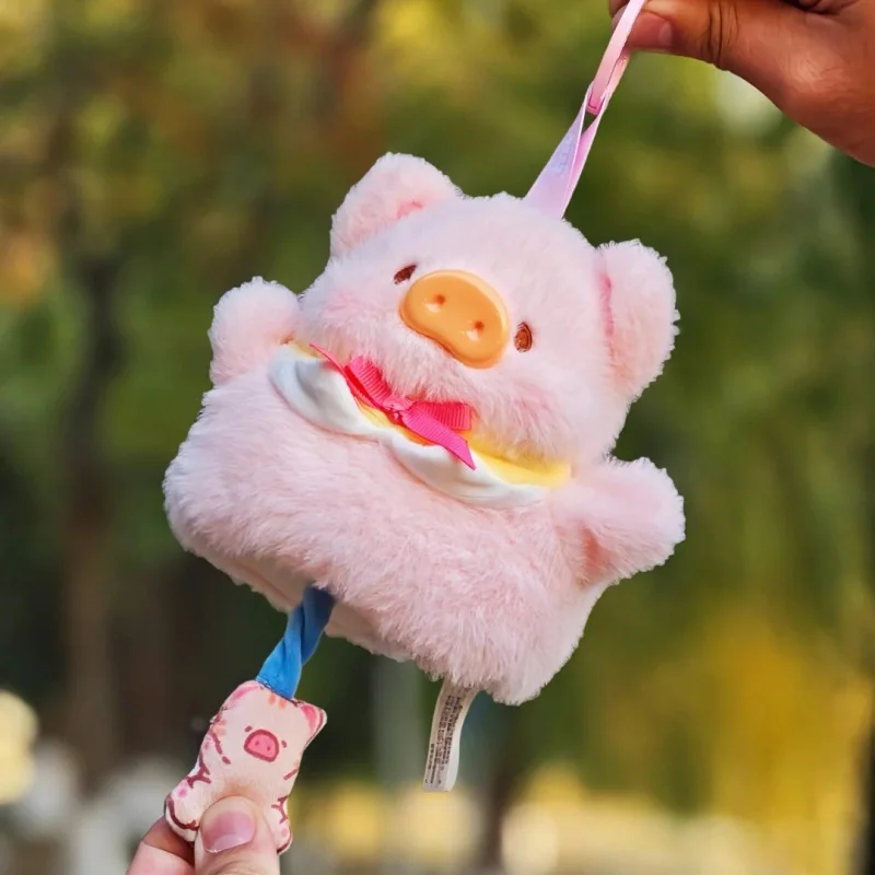 حقيقي لولو الخنزير تعال ولعب سلسلة صندوق أعمى ألعاب من القطيفة العصرية دمية الكرتون أنيمي حقيبة قلادة الديكور هدية عيد ميلاد