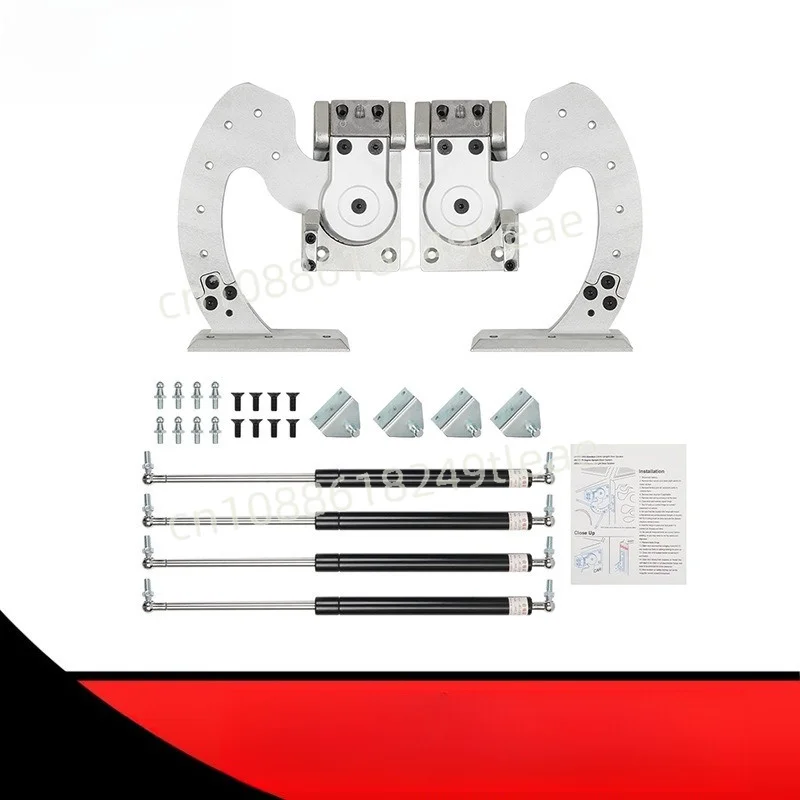 Stainless Steel Bolt-On Scissor Door Kit, Universal Car Modification Lambo Door Conversion Kit