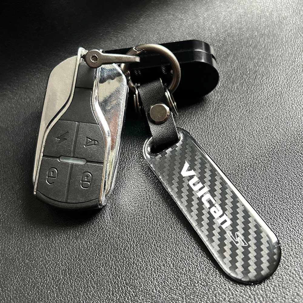 Keychain Keyring Motorcycle Accessories For Kawasaki Vulcan S 650 S650 VN650 VulcanS 650 2015-2024 Key Ring Chain Holder