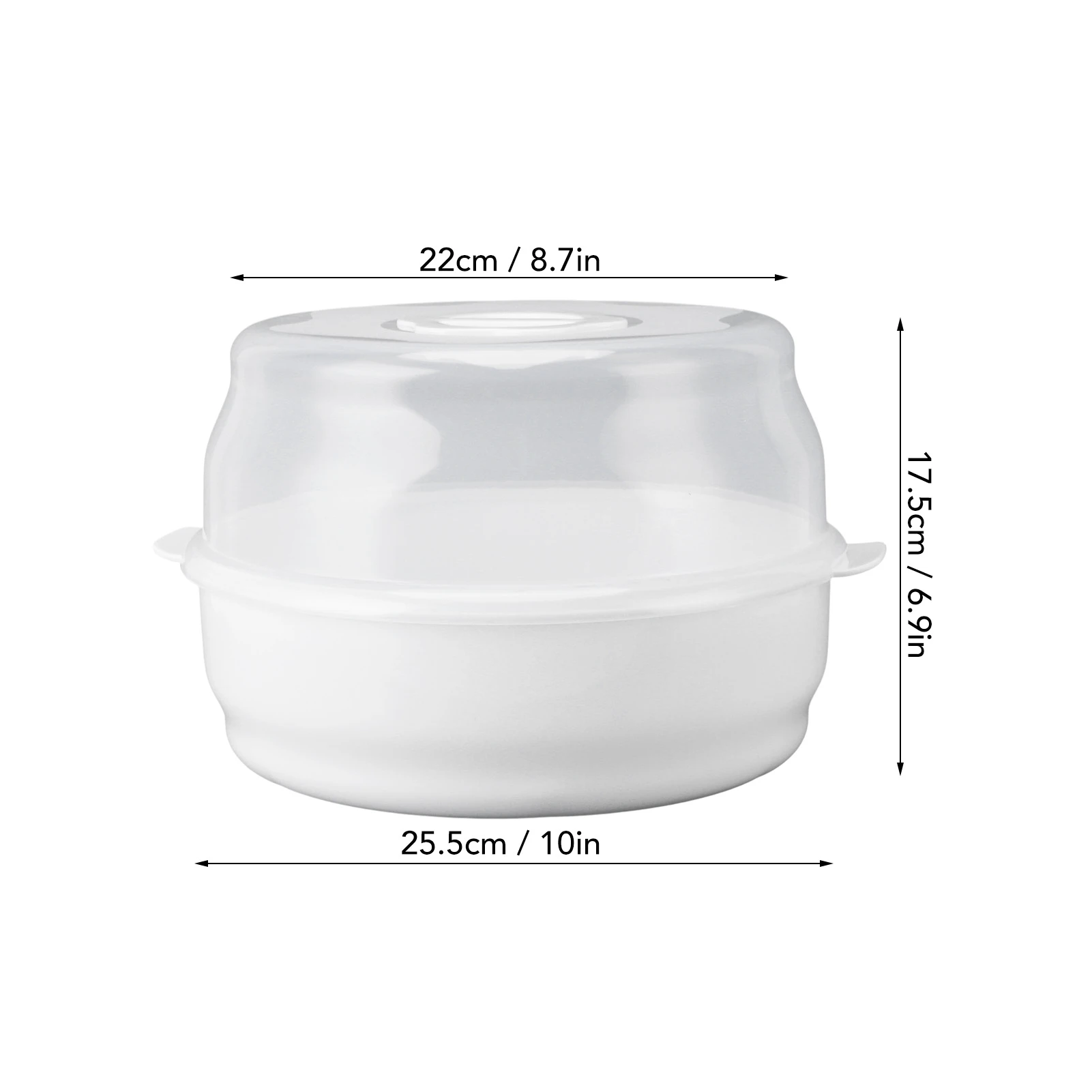 Baby Bottle Sterilizing Bag Heat Resistant Portable Microwave Steam Pacifier Cup for Home Travel Outdoor