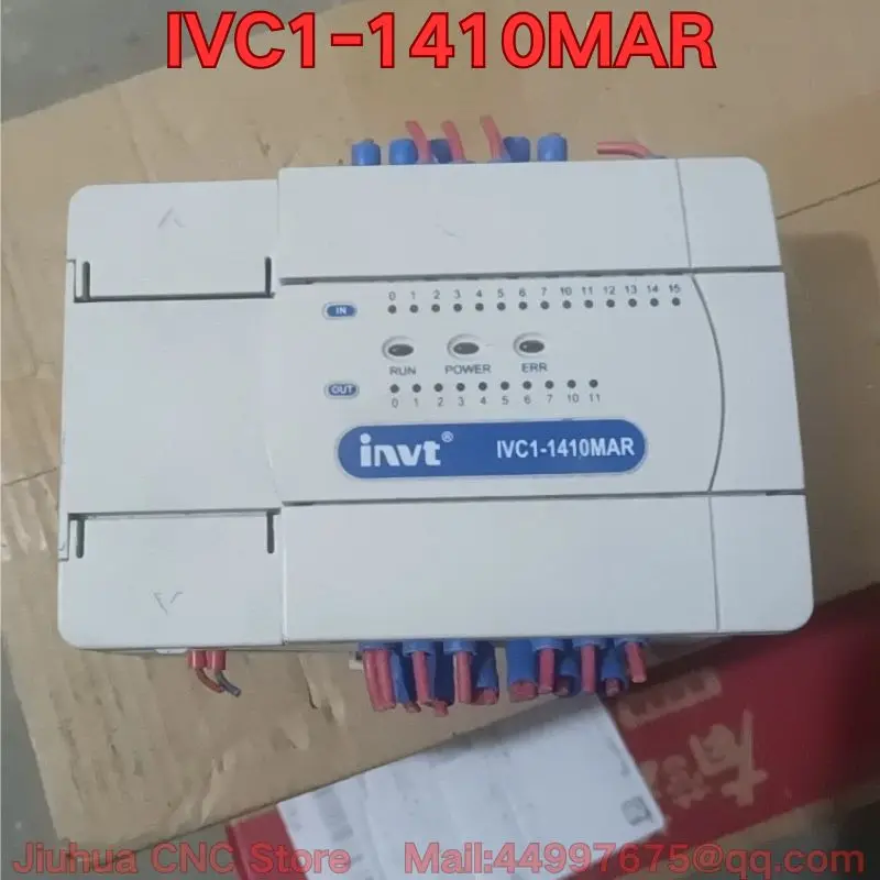 

Second-hand IVC1-1410MAR PLC controller functional test is normal