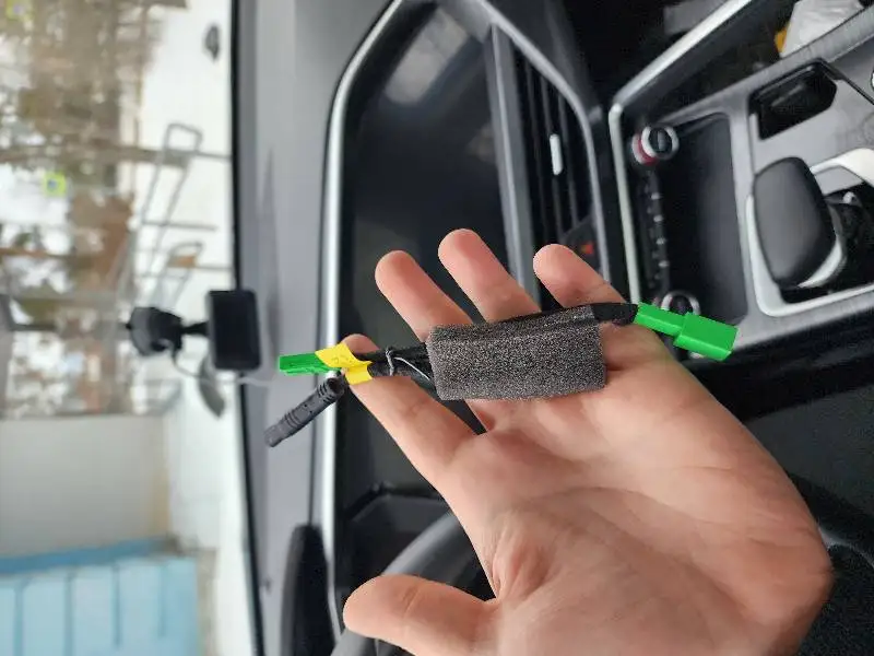 Plug and Play czujnik deszczu kabel zasilający do Wifi wideorejestrator samochodowy wideorejestrator samochodowy dla Volvo XC60 XC90 XC40 S60 S90 V60 V90 V70 V40 — zdjęcie 4