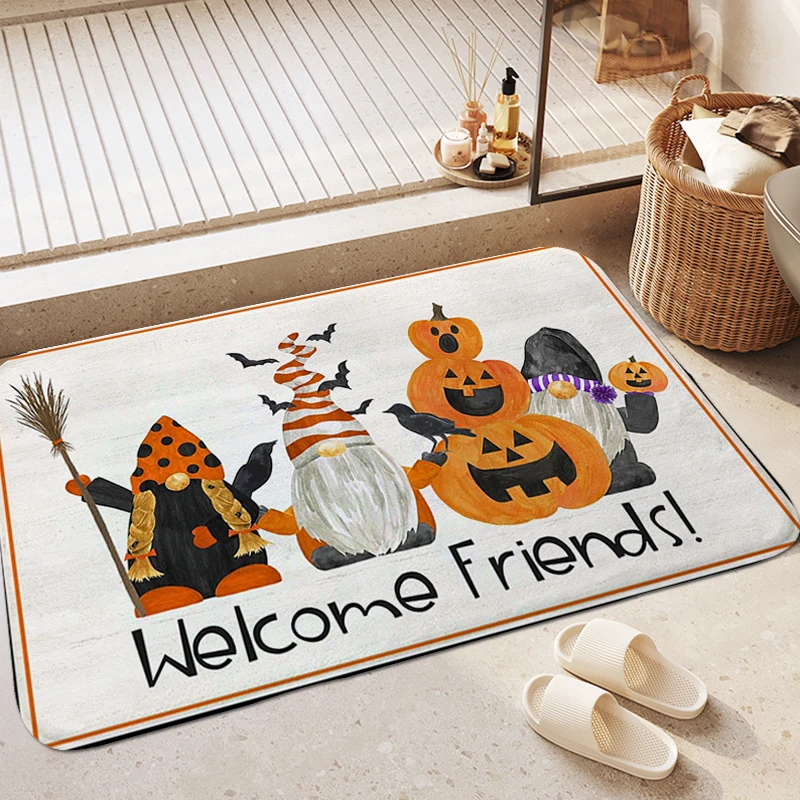 

Veranda Mat Welcome Washable Non-slip Kitchen Rug Aesthetic Carpet Living Room Room Decorating Items Kitchen Treadmill Rugs