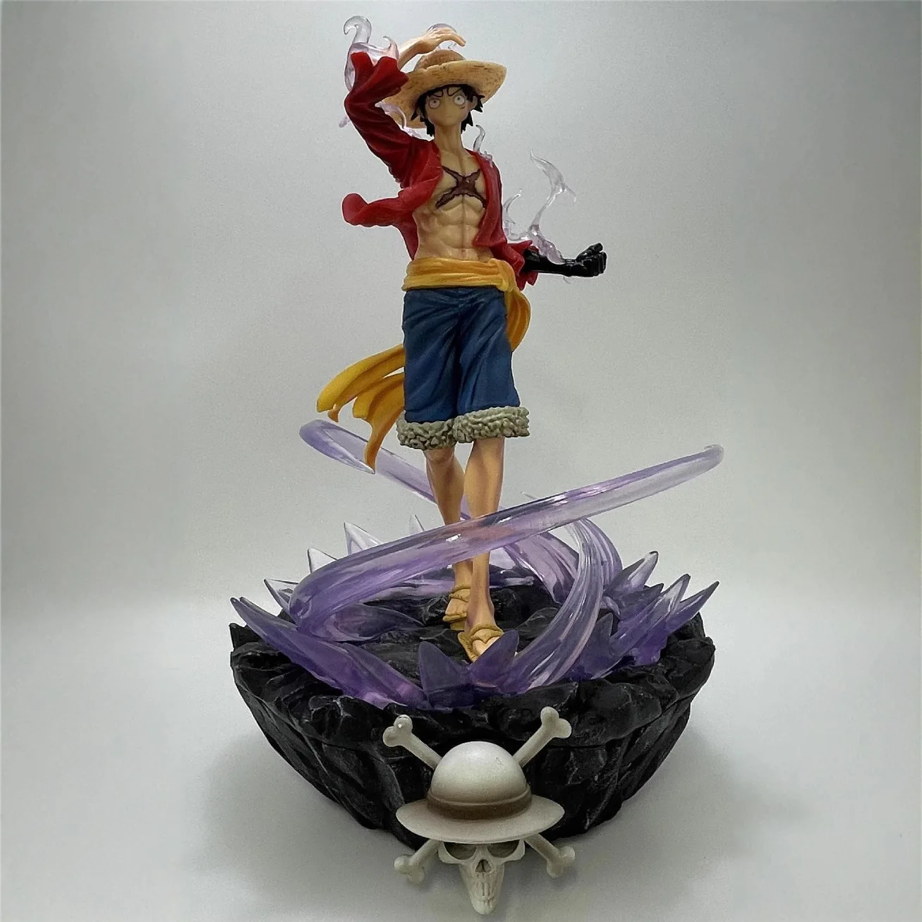 39cm One Piece Luffy  Zoro Standing Position  Edition Anime Figure Model Gk Statue Collection Desktop Decoration Ornament Toys