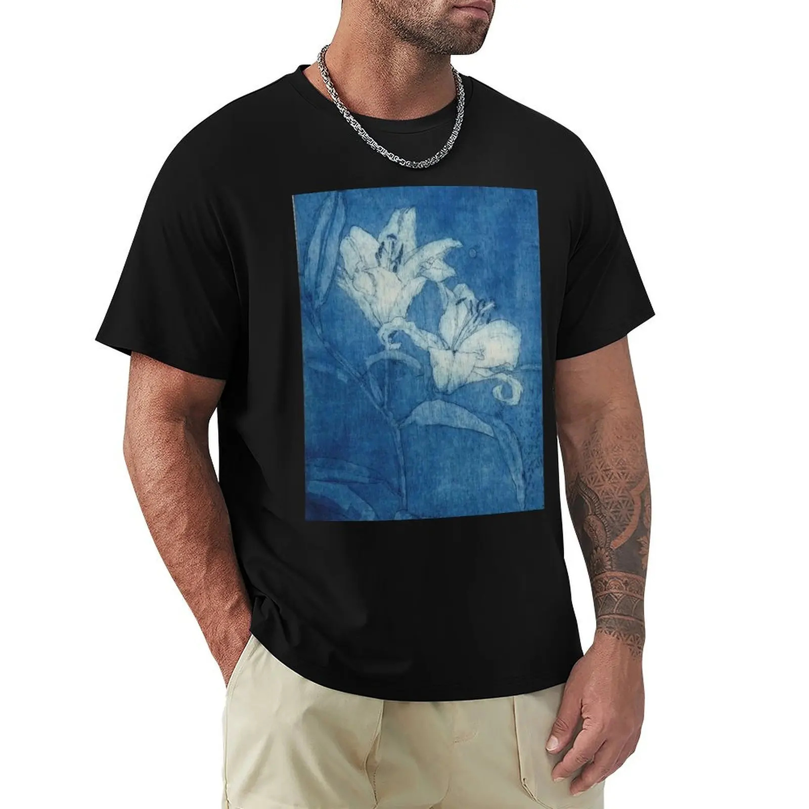 Informal Iris Cameron Fraser T-Shirt Basic Short Sleeve T-Shirt for Men