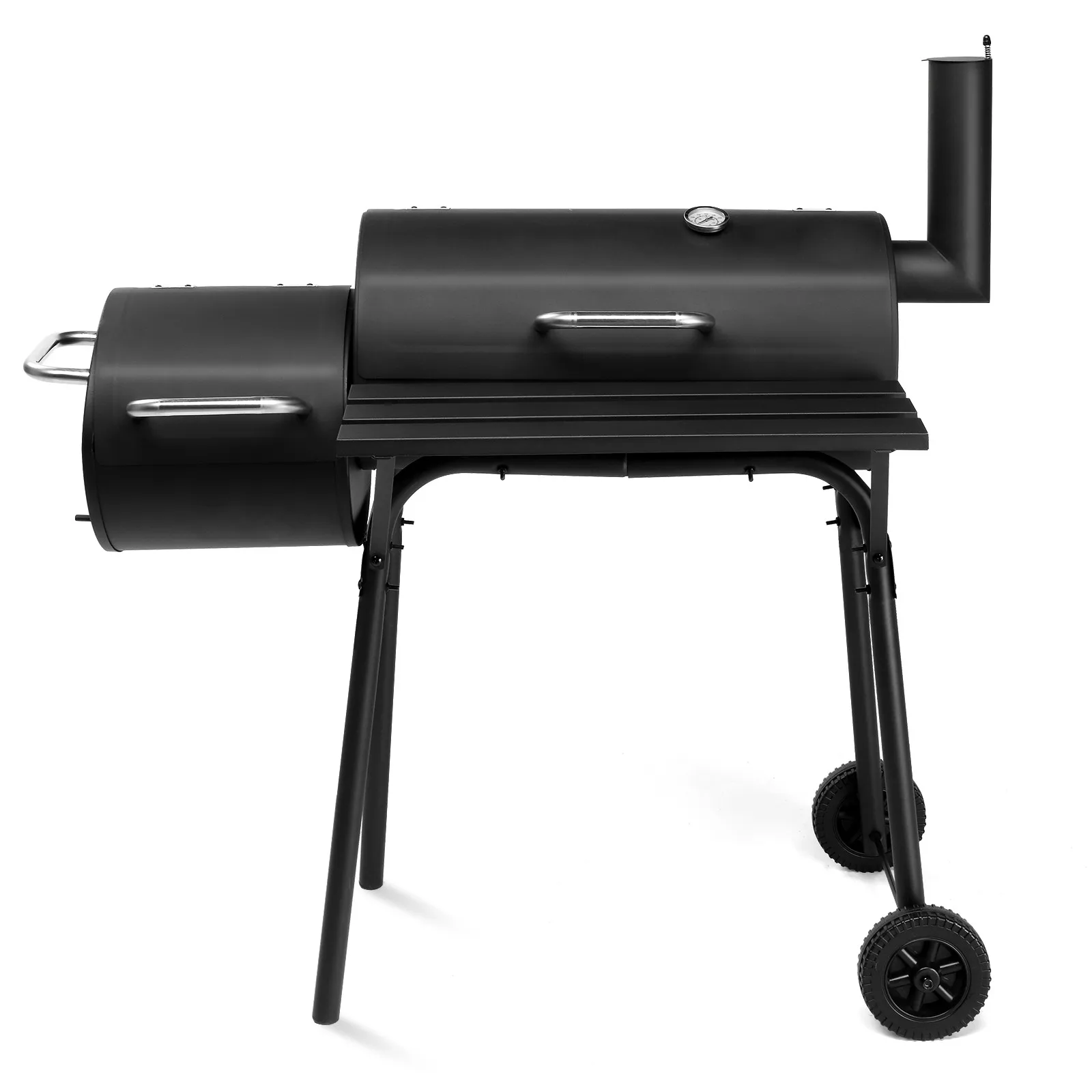 Horno de carbón para tambor de aceite, quemador, cocina, estufa de exterior, parrilla para picnic y barbacoa, ahumador, EE. UU.