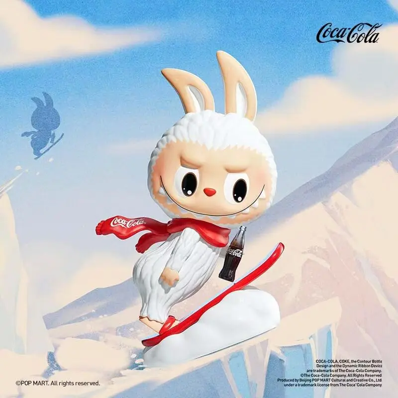 

Popmart Labubu Coca Cola Blind Box Vinyl Figure Adult Collectors Trendy Desktop Decor Gift Collectible Toy
