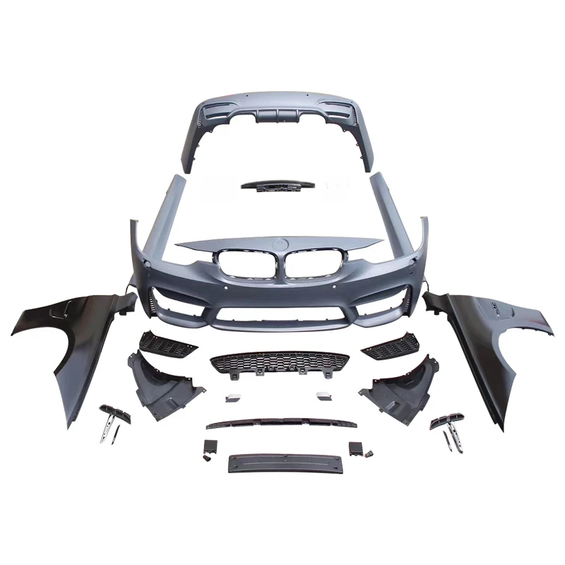 

Aluminum Alloy Front and Rear Bumper Auto Parts Suitable S 3 Series F30 12-16 Modified M3 Surrounded by Tail