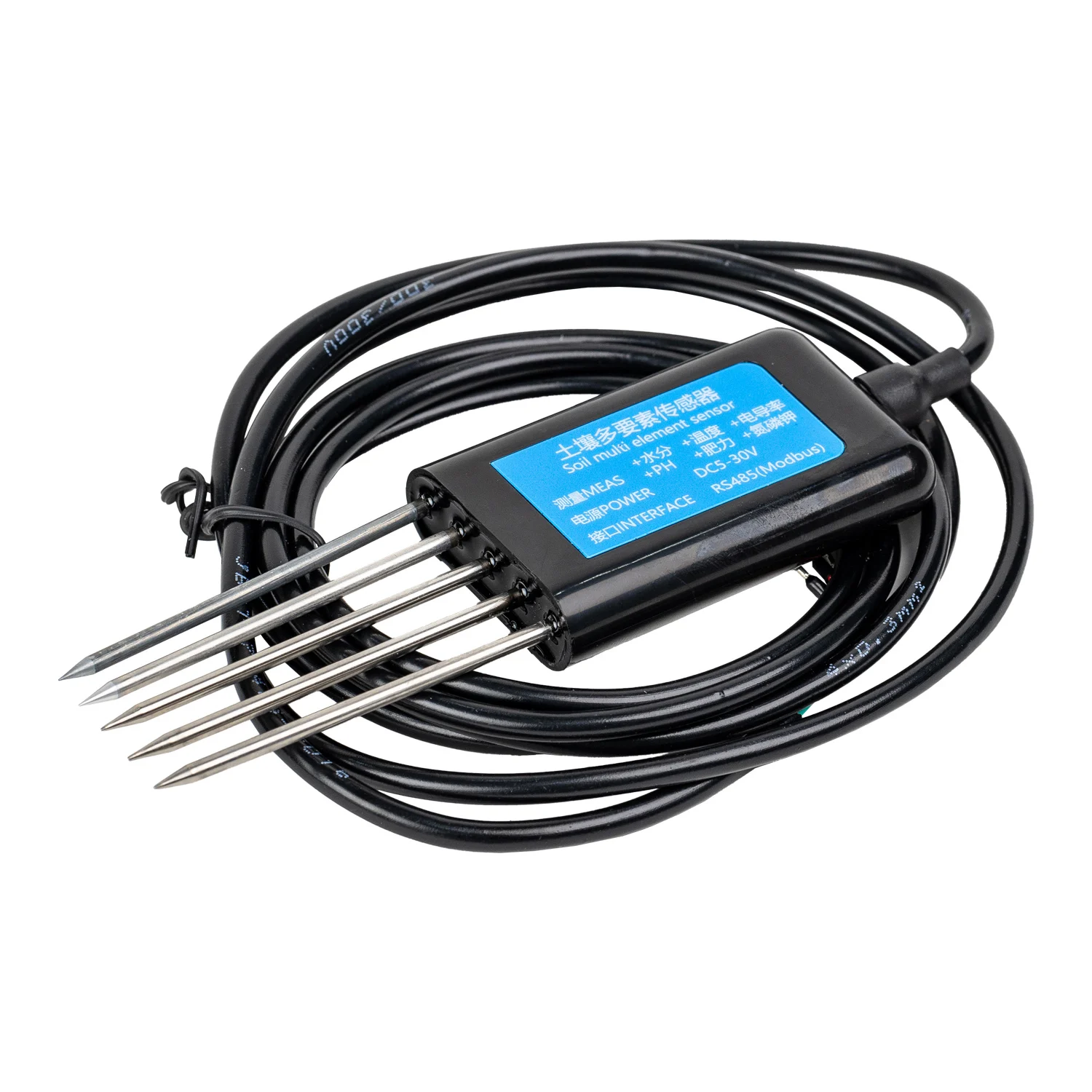 Agriculture Soil NPK/PH/EC Analyzer Moisture Nutrient Sensor 7in 1  Soil Sensor for Agriculture Plant Soil Moisture Sensor