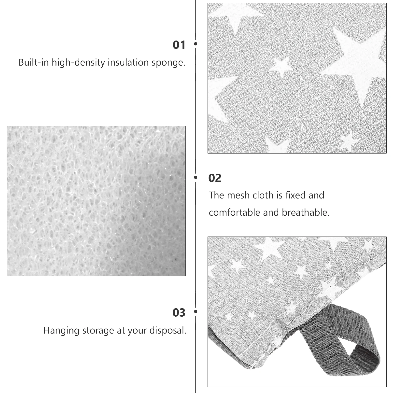 

Handheld Ironing Mat Mini Board Home Accessory Thickened Sponge Heat Resistant Smooth Travel Use Storage Easy