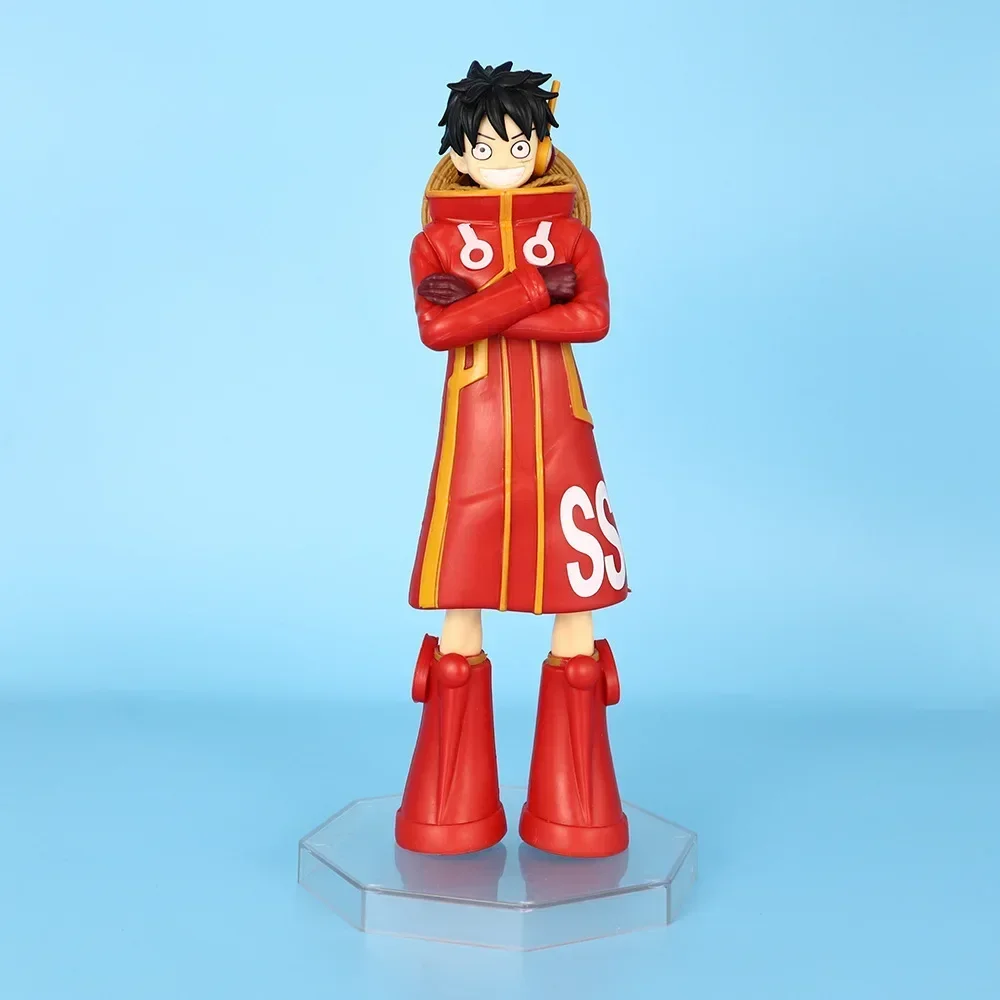 16CM Anime One Piece Luffy Figurka THE GRANDLINE SERIES Future Island Egghead Chapter Seria Zabawka Model Zabawka Prezent Aciton Figurka PVC