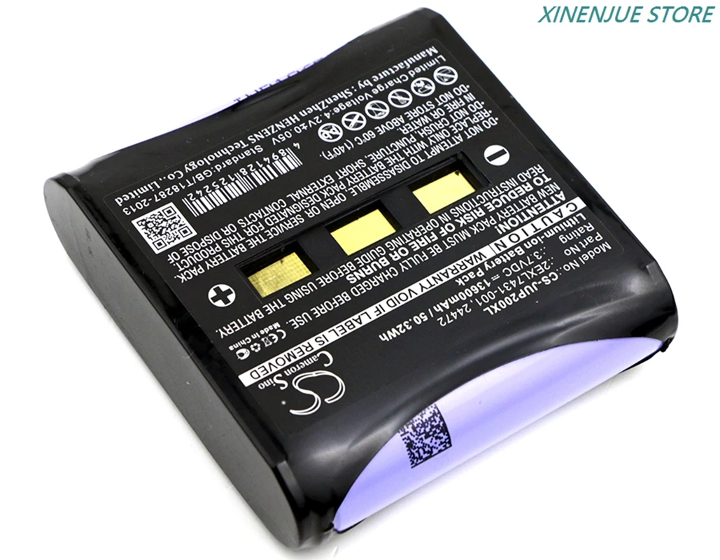 المعدات، المسح، بطارية الاختبار 3.7 فولت/10400 مللي أمبير/13600 مللي أمبير في الساعة لـ Juniper Carlson Archer 2، Mini 2، Allegro 2، Surveyor 2، System AR2/AG2