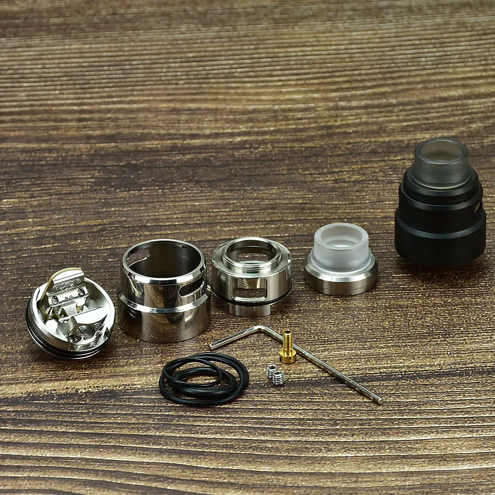 Wolfcoolvape RDA 24mm S 316SS Vape atomizer tank for coils & atomizers - gallery image 5