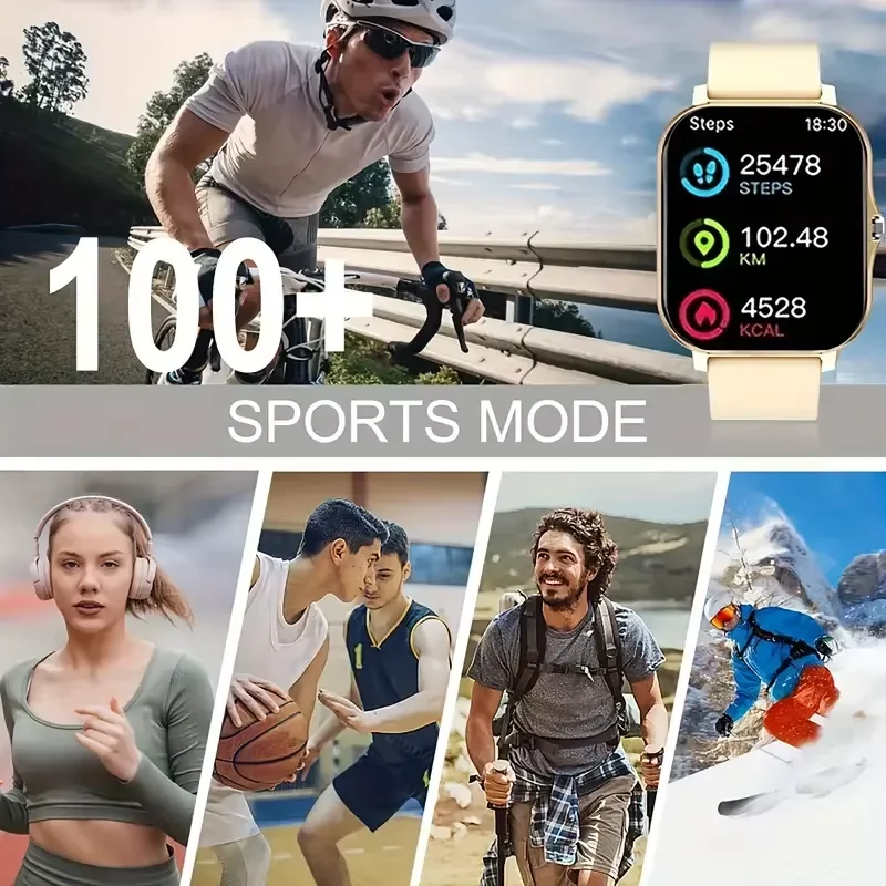 ساعة ذكية Y13 Pro Max لمراقبة معدل ضربات القلب/النوم، بلوتوث لاسلكية للتحكم بالموسيقى للرجال والنساء