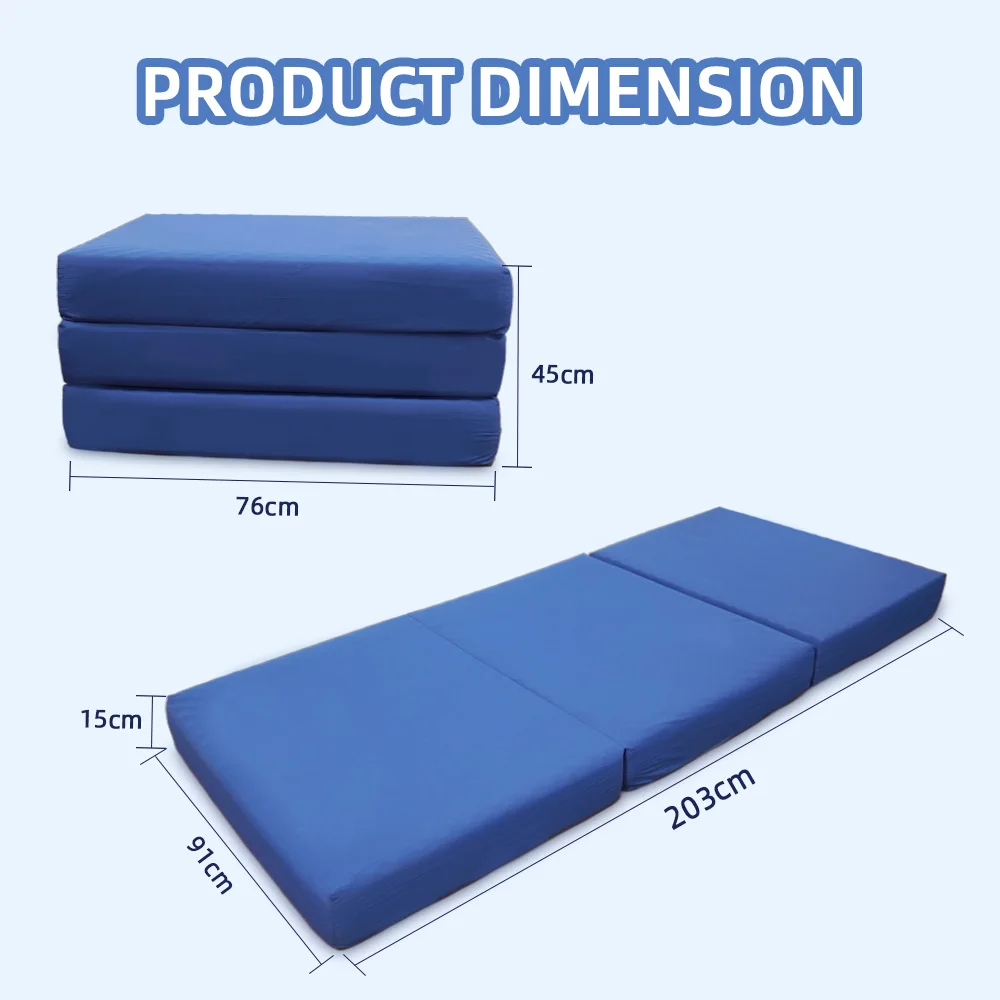 Medical Mattress for Sleeping and Hospital Use with Foldable Memory Foam Comfort for Patients and Elderly Care #2