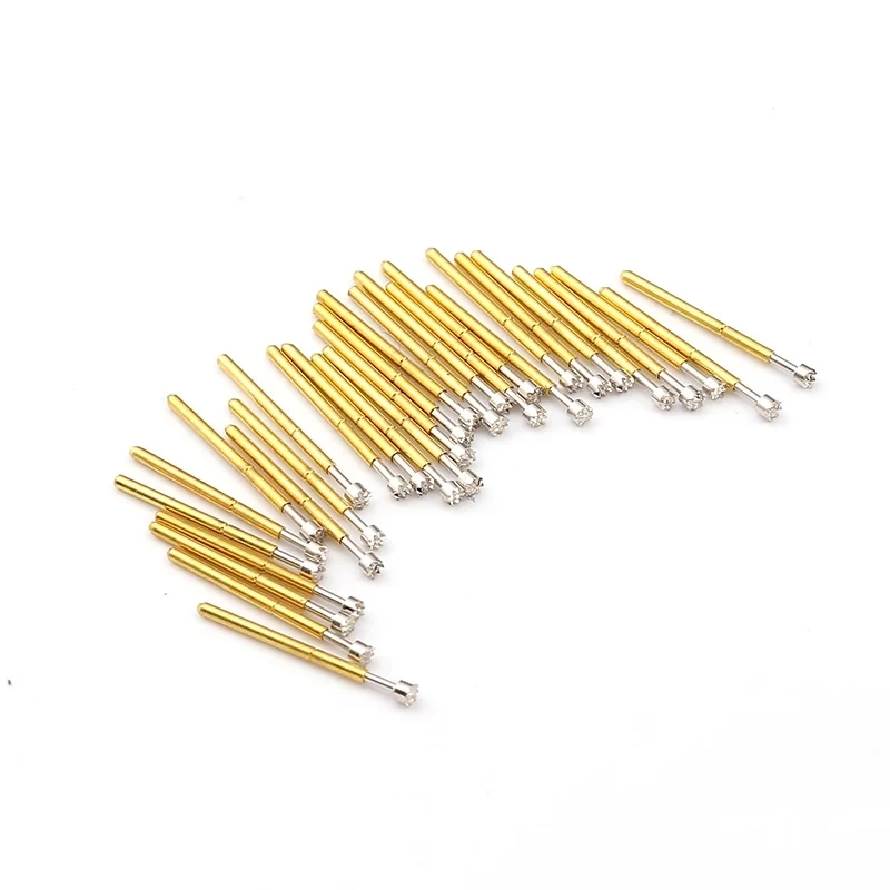 

1000PCS P75-H3 1.5mm Nine Teeth Plum Head Spring Test Pin Diameter 1.02mm PCB Pogo Pin BRAND: HUARONG