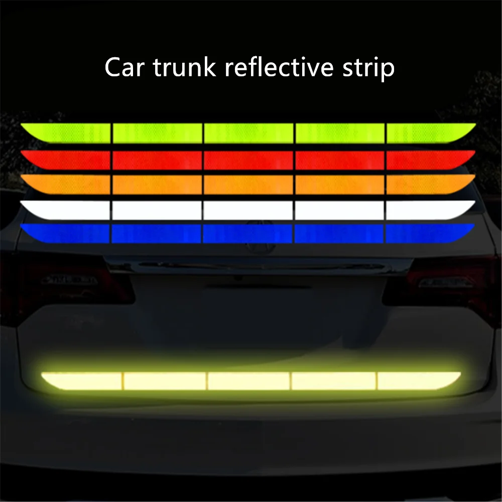 Car Reflective Sticker Trunk Warning for Peugeot Jeep Harley-Davidson Buick Bentley Scania