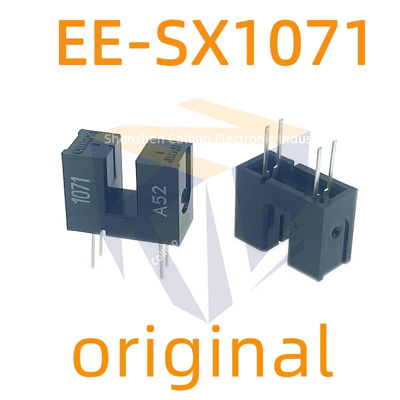 Sensor de interruptor fotoeléctrico con ranura PCB de 1 piezas, EE-SX1071, ancho de ranura transmisor de 3,4mm, onda ngth 940nm, EESX1071, EESX 1071