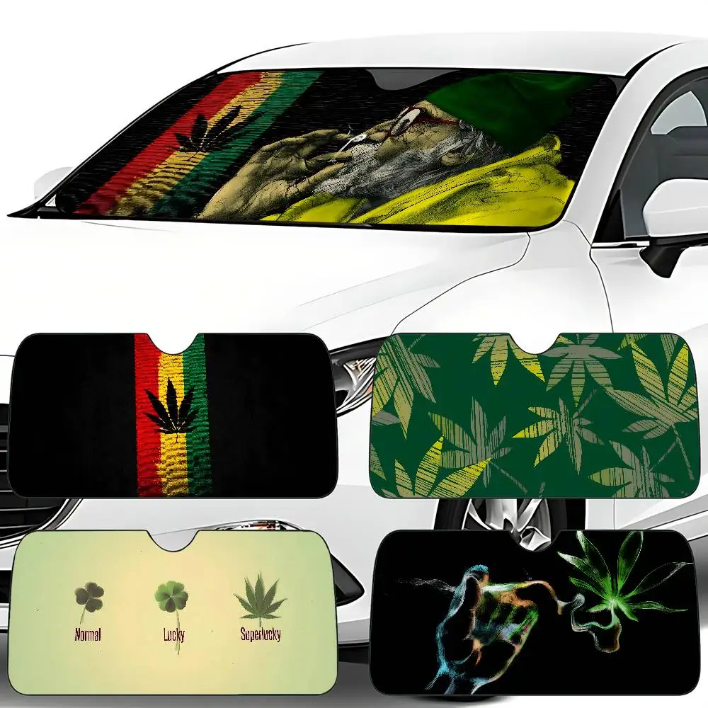 

Забавный автомобильный солнцезащитный козырек для курения травы 130x70 см, автомобильный солнцезащитный козырек, чехол на лобовое стекло, защита от ультрафиолета, авто козырек, аксессуары для автомобилей