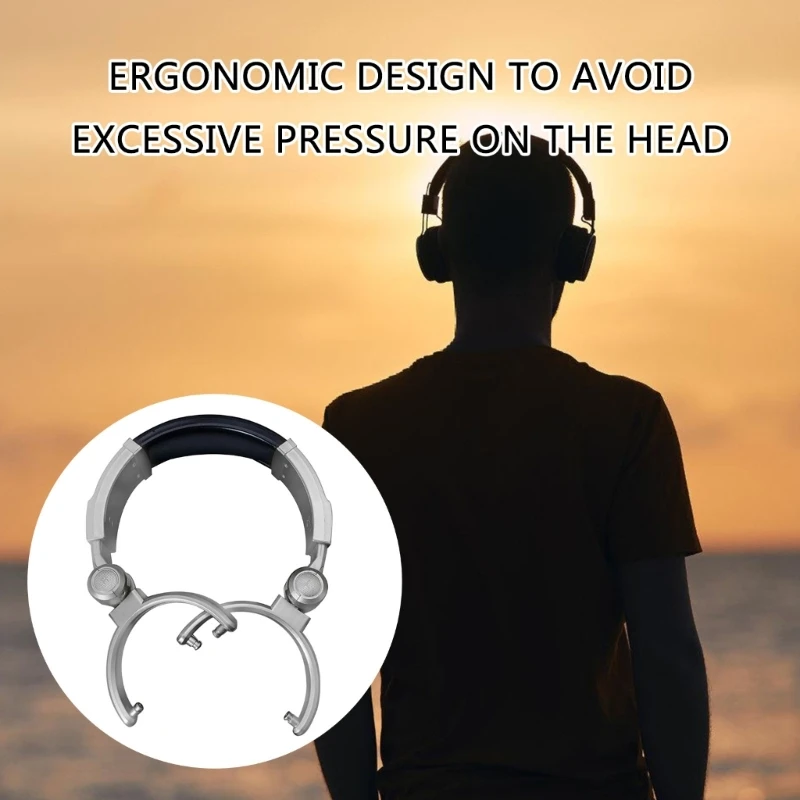 عصابة رأس فائقة الجودة لسماعات HDJ1000، عصابة رأس مناسبة تمامًا للارتداء طوال اليوم