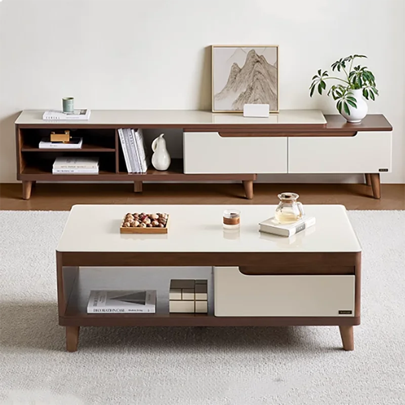 Nordic Retractable Tv Stand Drawers Storage Glamour Luxury Tv Stand Modern Premium Mueble De Sala Modernos Home Furniture