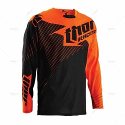 Enduro Team Motocross Shirt, Motorcycle Jacket, Off-road T-Shirt, Ride MTB Bicycle, Long-Sleeve Motocross Jersey, Moto Jersey