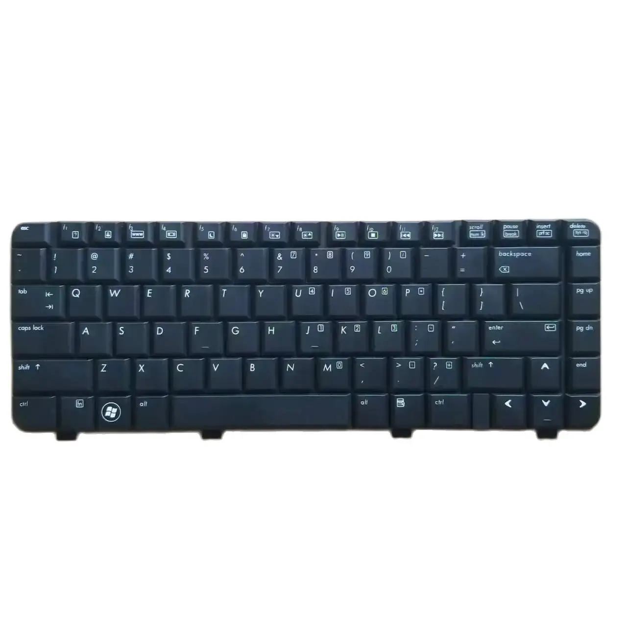 Novo teclado inglês para hp dv2000 v3000 v3500 teclado americano preto