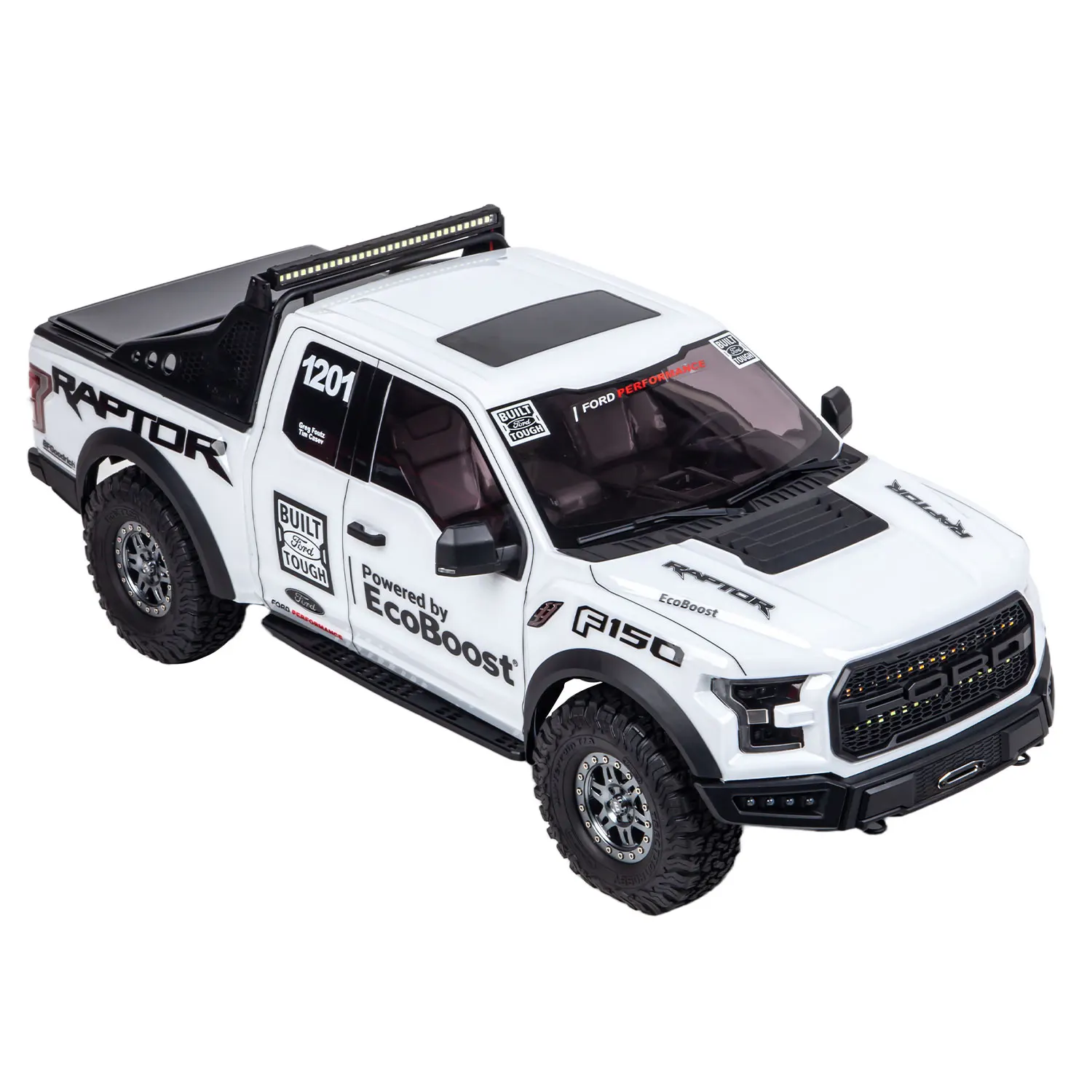 KM F150 RC Pickup Truck 1/8 4x4 Electric RC Climbing Car Model RTR 2.4G Simulation Remote Control Off-road Pickup Truck Boy Toys