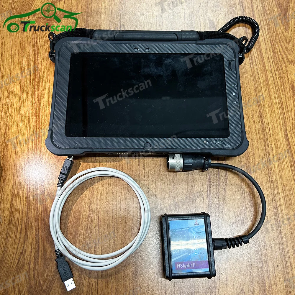 2024 HS light II Serdia Deutz Diagnostic programming Kit hs Light ii Full Emr2/3/4 SerDia 2000 HS LIGHT II+Xplore tablet