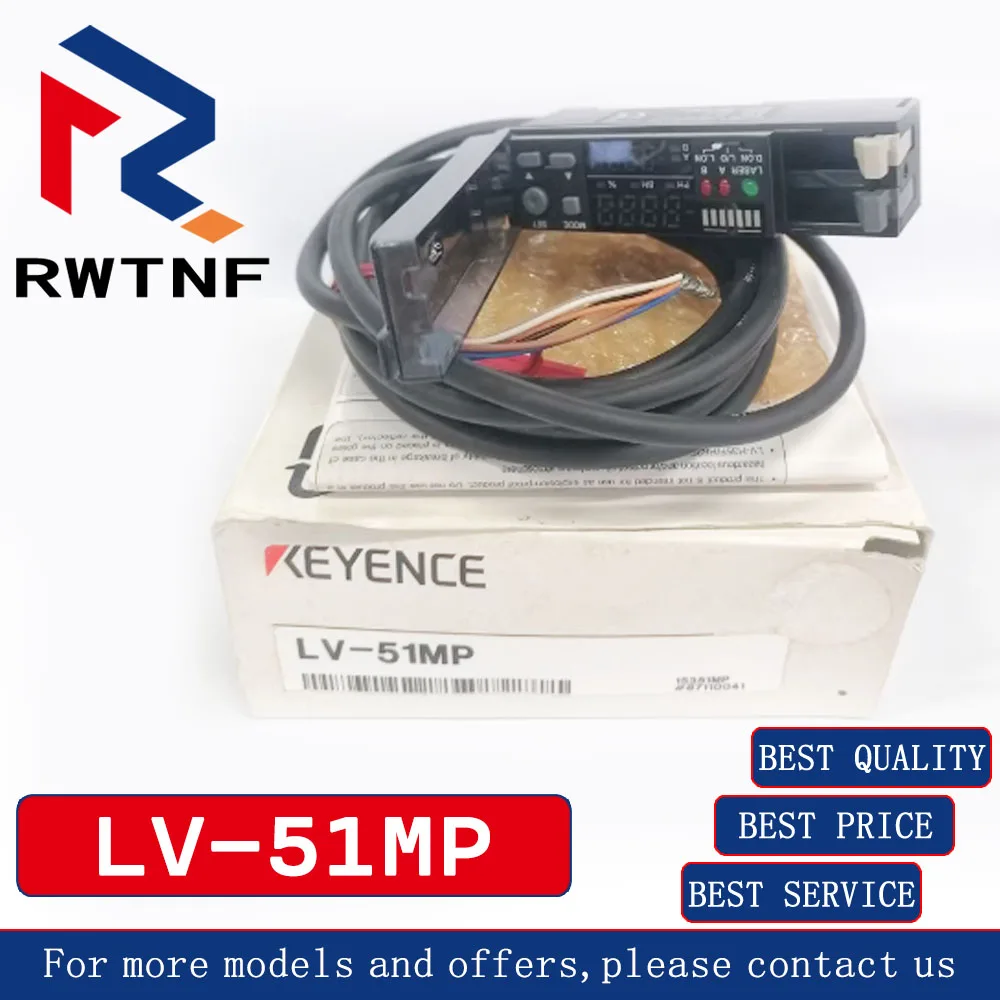 Brand New Genuine LV-51MP KEYENCE PNP Output Basic Unit Digital Laser Sensor