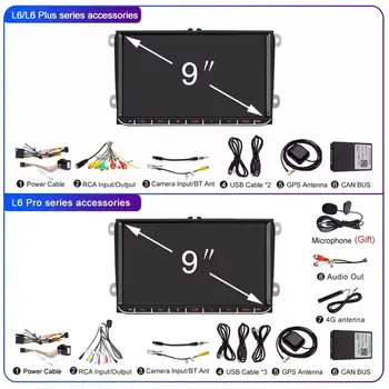 10 最佳銷售 安卓車用收音機高爾夫5 - №6