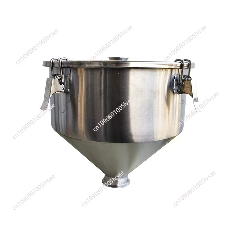 

316/304 Sanitary Food Stainless Steel Kitchen Funnel Sealed Lid Hopper