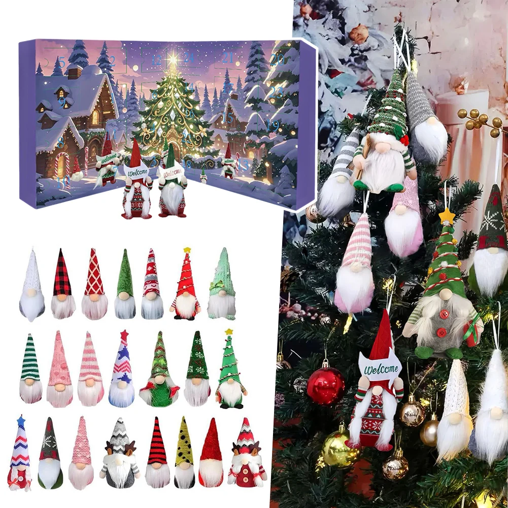 

Holiday Gnome Calendar Unique Gift Idea Perfect Holiday Present Holiday Party Centerpiece