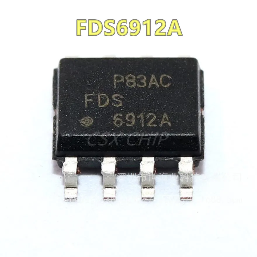50pcs/lot FDS6912A FDS6912 FDS 6912A SOP-8 new and Original in stock