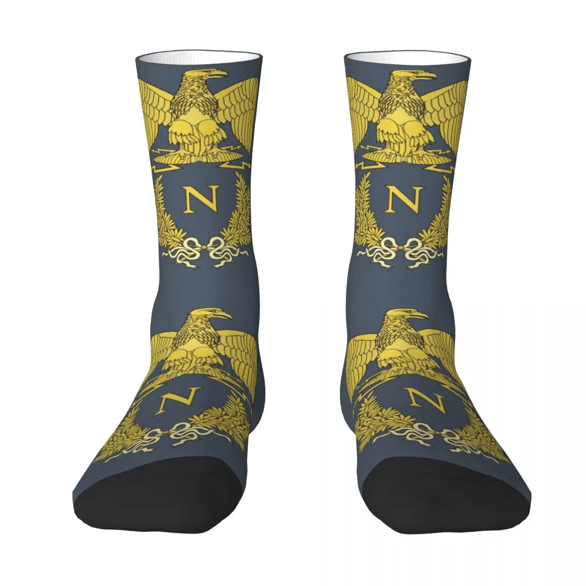 Napoleon Bonaparte pończochy Emlem Design Kawaii skarpetki jesienne skarpetki antypoślizgowe kobiety mężczyźni Outdoor Sports wysokiej jakości skarpetki