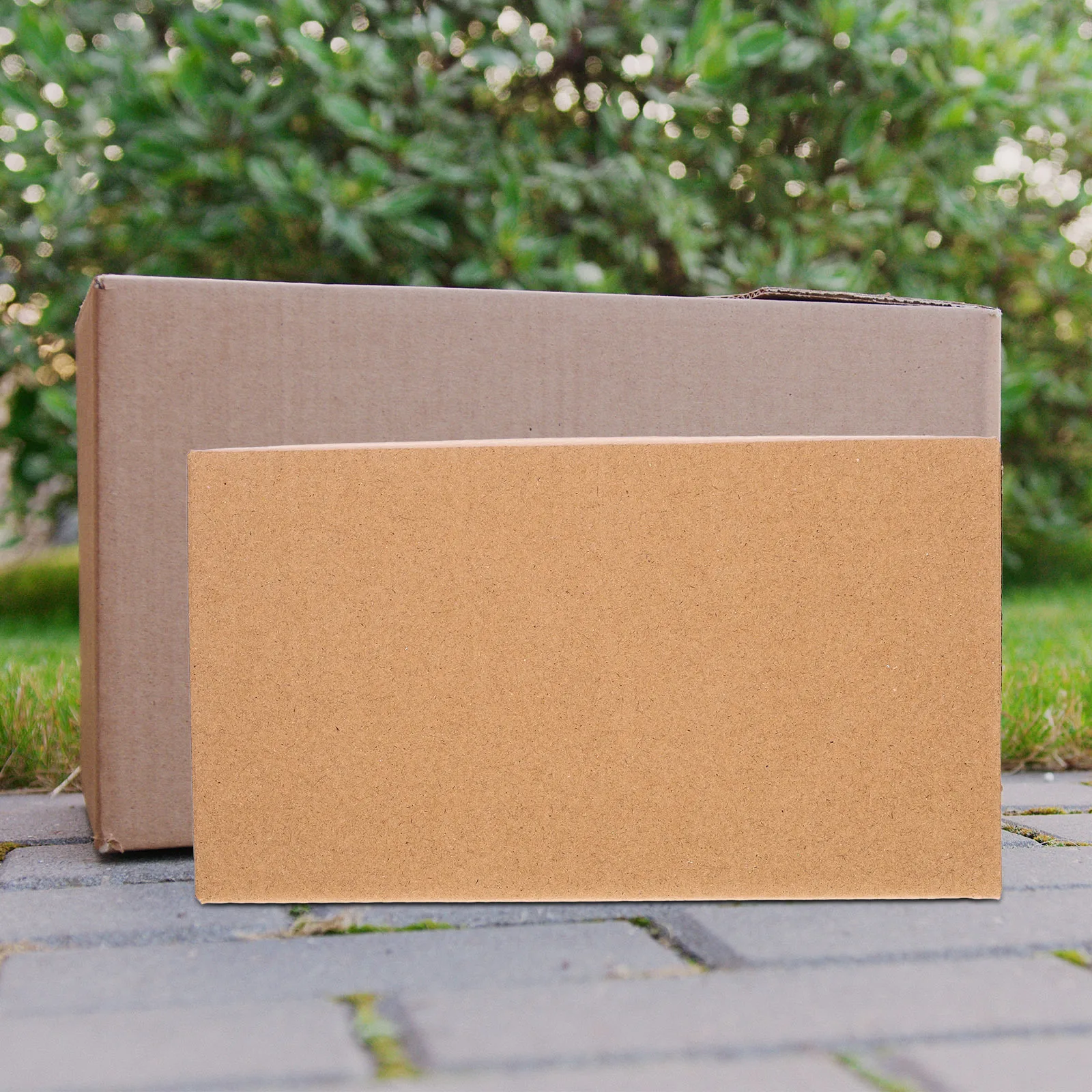 10 peças caixas de transporte espessadas de placa ondulada para embalagens de armazenamento de pequenas empresas em movimento pacote de papel artesanal