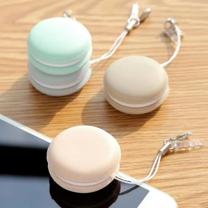 Macaroon Mobile Phone Screen Wipe Cleaning Wipe Glasses Wipe Camera Lens Wipe Deer Cloth Cleaning Tool Pendant