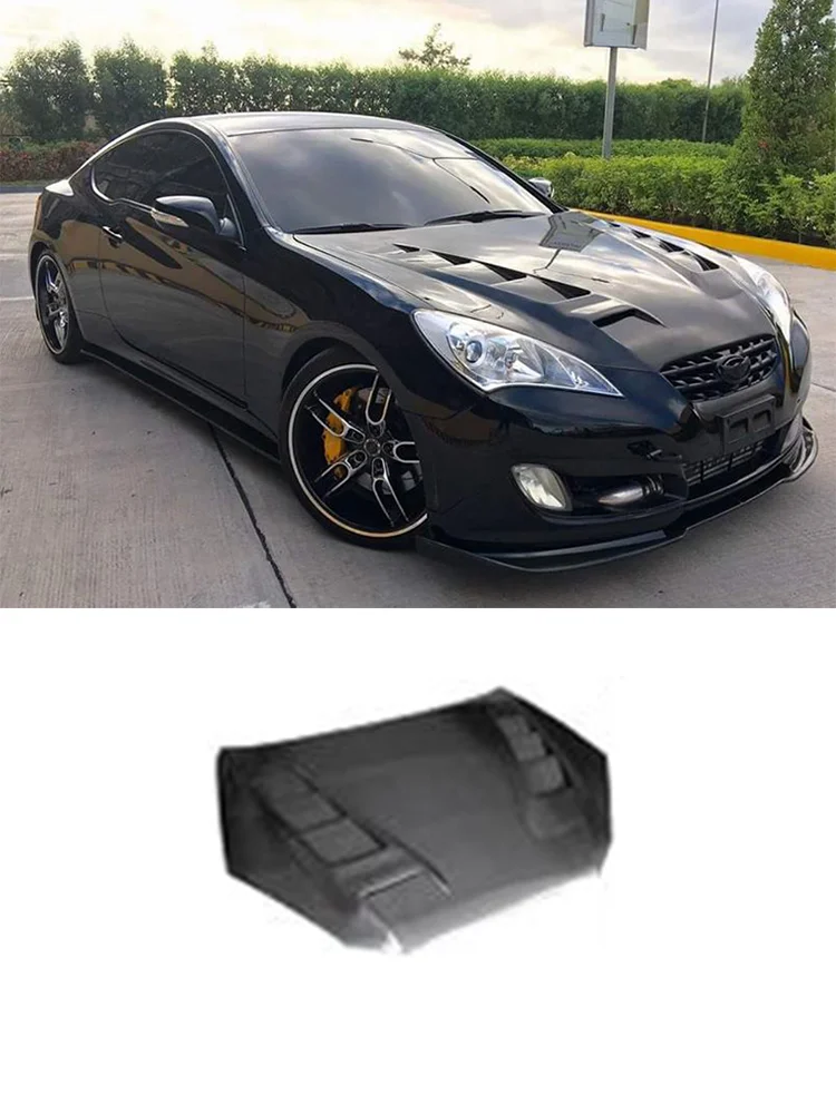 

For Genesis Coupe Rohens (09) H1-Style Hood - Exact Fit Front Body Accessory