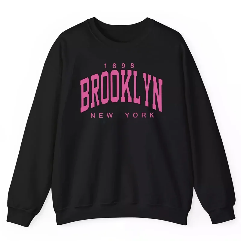 Vendas quentes das mulheres superior agasalho simplicidade impressão moletom casual de alta qualidade versátil pulôver senhora diariamente blackwhite roupas