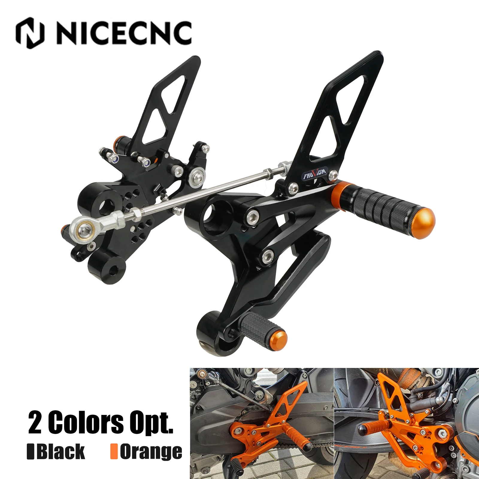 

Adjustable Rearsets Footrest Set Rests For KTM 790 890 Duke 790 Duke 2018 2019 2020 2021 2022 2023 890 Duke 2020 2021 2022 2023