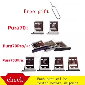 Bilashmart SIM Card Tray:Replacement Huawei Pura70/70Pro+/70Ultra HBN AL00 Quality Perfect Fit Sim Card Holder Slot adapter and Micro