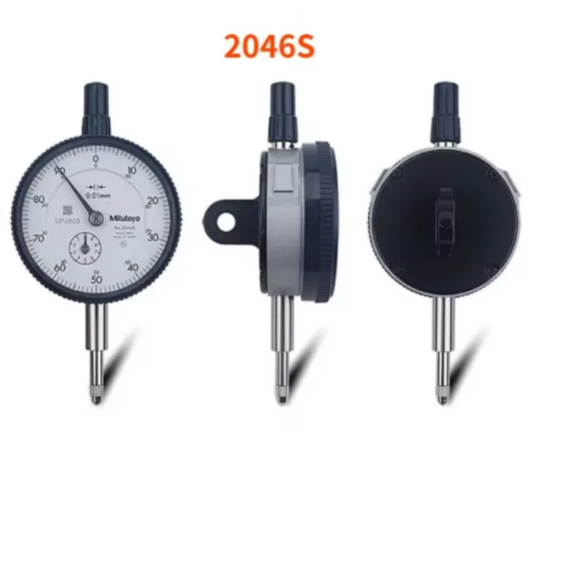ميتوتويو 2046S مقياس الطلب عالية الدقة 0.01 مللي متر مؤشر اختبار التفتيش دقيق القياسية المكبس أداة متعددة