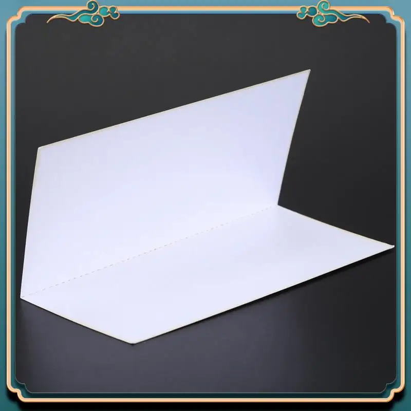 ABJG-400 بطاقات مكان اسم الطاولة الفارغة، العديد من الألوان - أبيض، الحفلات، الزفاف