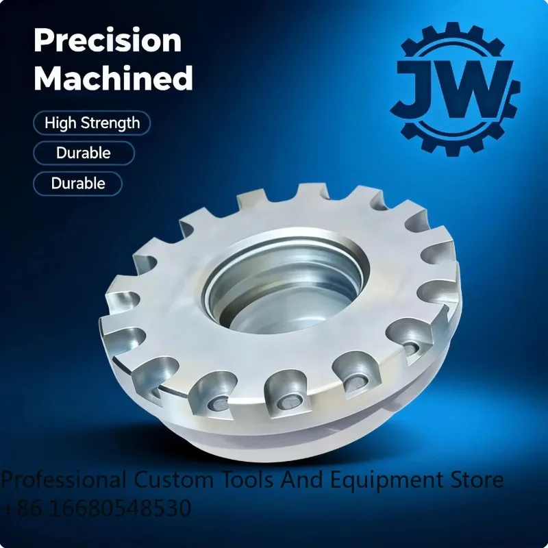 

DaCNC Machined Hydraulic End Caps for Cylinder Bodies Processing Galvanized Carbon Steel Mechanical Parts Jingwang